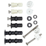 Maxbell Maxbell Replacement Toilet Seat Screws Expanding Nuts Screws Mount Hardware Fixtures