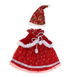 Max Doll Dress Hat Cape for 18 inch Doll Dress up Christm