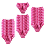 Maxbell 30 Pieces One Time Underwear One Size Stretchy Elastic Waist for Business Purple