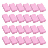 Maxbell 24Colorful Linen Paper Foam Box Ring Storage Holder Pin Display Box pink