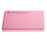 Maxbell Caraele USB3.0 External Mobile Hard Disk Storage Drive w/ Cover Red 2T