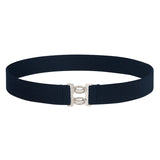 Maxbell Women Elastic Waist Belt Casual Waistband for Festivals Birthday Gift Street Deep Blue
