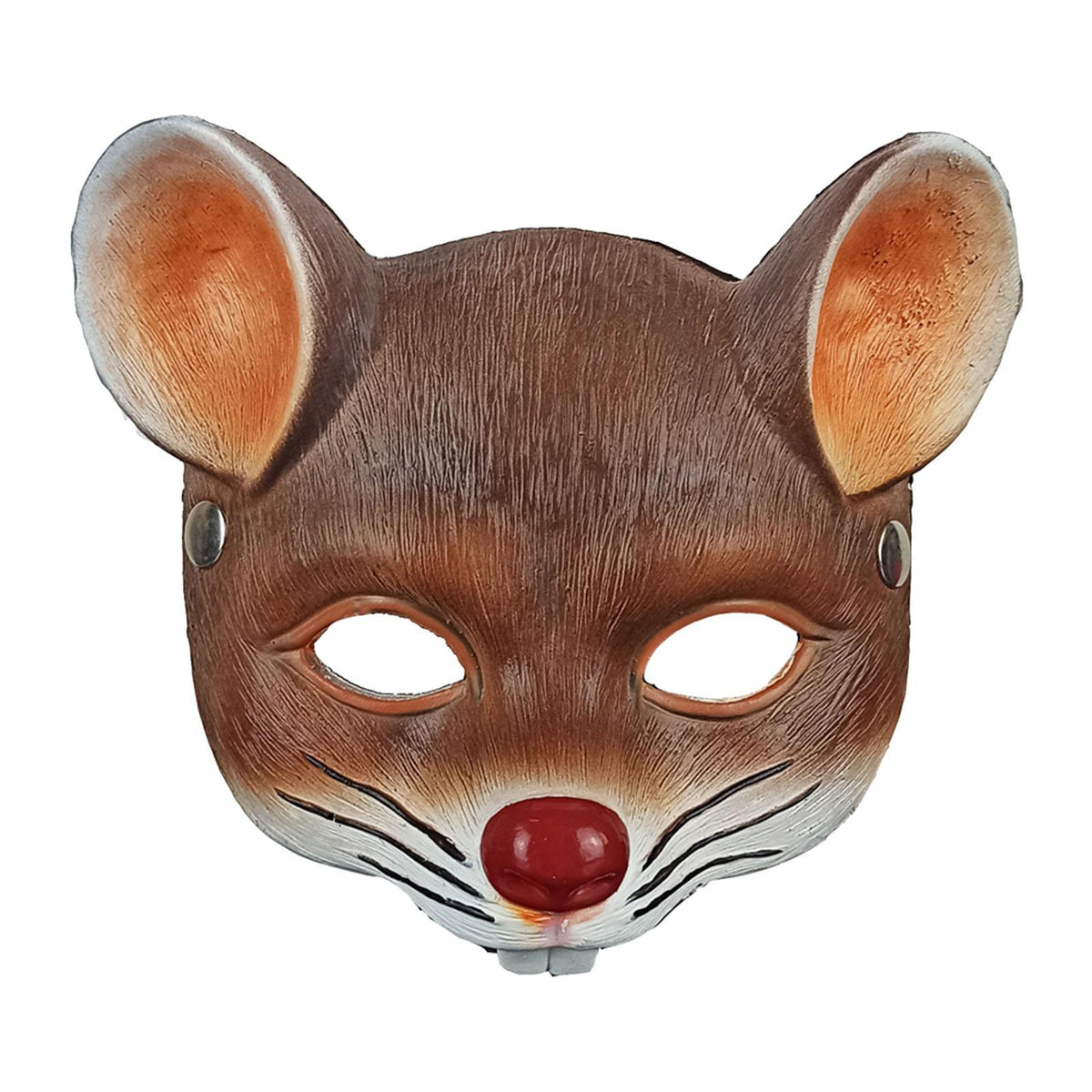 Maxbell 3D Mouse Half Face Mask Costume Cosplay Masquerade Easter Rat Animal Mask Brown