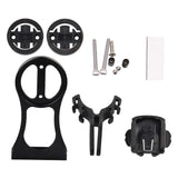 Maxbell Bicycle Computer Mount Stem Extender GPS Stopwatch Holder Bracket Black