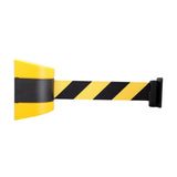 Maxbell Fixed Mounted Crowd Control barricades Fixed for Corridor Restaurants Parades 300cm yellow