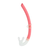 Maxbell Diving Snorkel Water Sports Diving Breathing Tube Hose Silicone Snorkel Pink