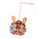 Maxbell Chinese New Year Lantern DIY Material Set Cute Traditional for Boys Children Red