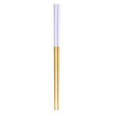 Maxbell 304 Stainless Steel Square Chopsticks Polished for Kitchen Hotel White Gold - Aladdin Shoppers
