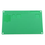 Maxbell Soldering Pad / Mat , Silicone Heat Resistant Mat 932°F Soldering Materials Welding Blanket Electronics Mat for Soldering Iron,Soldering Station,Electronics Repair 13" x 7.9"