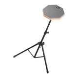 Maxbell Drum practice pads Snare Drum Stand Set for Percussion Instrument Accessory Grey