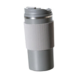 Maxbell Insulated Cup Vacuum Hot and Cold with Lid Coffee Mug for Tea Beverage Drinks Gray