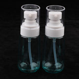 Max 2Pcs Makeup Pump Bottle Container Cosmetic Cream Lotion Bottles Blue