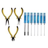Max 10 in 1 Screwdrivers & Pilers Repair Tool for Remote Control Boat Car Models