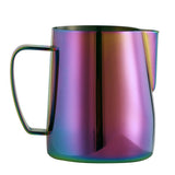 Maxbell Espresso Milk Frothing Pitcher Stainless Latte Art Coffee Jug Colorful