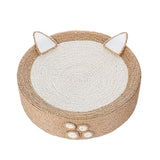 Maxbell Cat Scratching Pad Lounge Round Sisal Mat for Cats to Grind Paws Toys Sturdy Cat