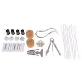 Max 25Pcs/Set Metal Tobacco Pipe Accessories Brush Rack Cleaning Cleaner Tools