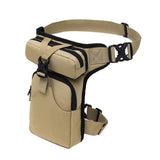 Maxbell Waist Leg Pouch Bag for Hiking Climbing Casual Daypack Stylish Khaki