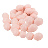 Maxbell 50Pcs Paintable Egg Easter Decoration for Kids Hand Painting Realistic