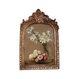 Maxbell Picture Display Frame Carved Picture Holder Ornament for Party Wedding Decor styleA