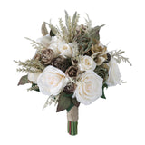 Maxbell Bridal Bouquets Bridal Holding Wedding Bouquet for Engagement Decoration