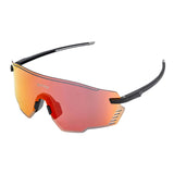 Maxbell Outdoor Cycling Glasses Sports Sunglasses Eye Protection for Fishing Hiking Black Red