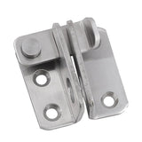 Max Stainless Steel Hasp Cabinet Door Latch Security Lock Hardware Left open