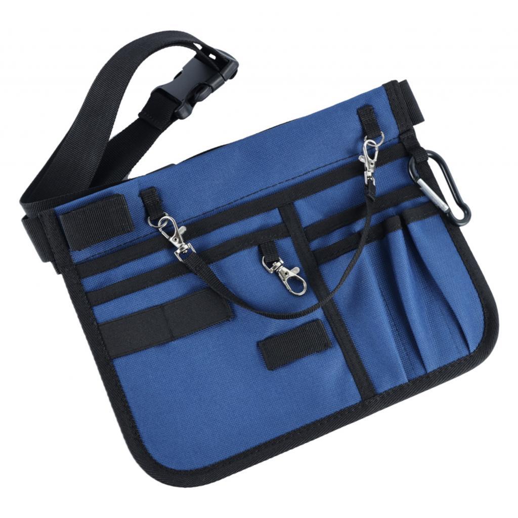 Maxbell Fanny Pack Nursing Accessories Storage Pocket Organizer for Holding Tools Blue