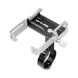 Maxbell Bicycle Phone Holder Mount Clamp Support MTB GPS Stand Mount  Black Silver