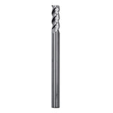 Max Maxb CNC Tungsten Steel Three-edge HRC45 Degree Flat-end Milling Tool 4x4Dx50mm