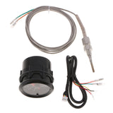 Max Maxb 2" 52mm 7 Color LED Car Truck Exhaust Gas Temperature EGT Gauge With Sensor