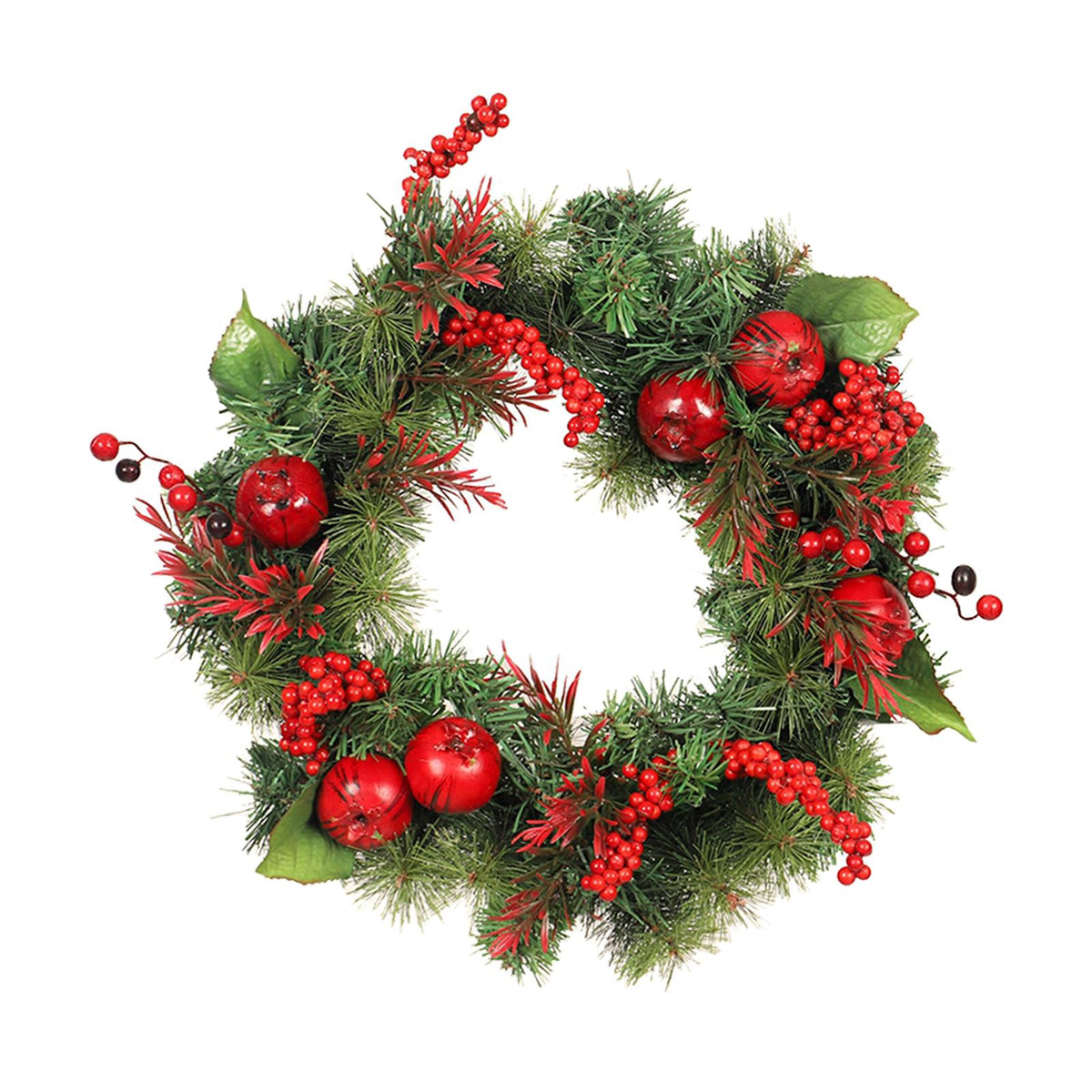 Maxbell Christmas Wreath Hanging Ornament Garland Decorative for Indoor Windows Yard