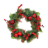 Maxbell Christmas Wreath Hanging Ornament Garland Decorative for Indoor Windows Yard