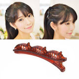 Maxbell Double Layers Twist Band Hair Plait Clip Bangs Pin Hairpin Styling Tools