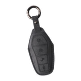 Maxbell Car Key Fob Cover Wear Resistant Key Case for Byd Seal Yuan Plus Atto 3 Black
