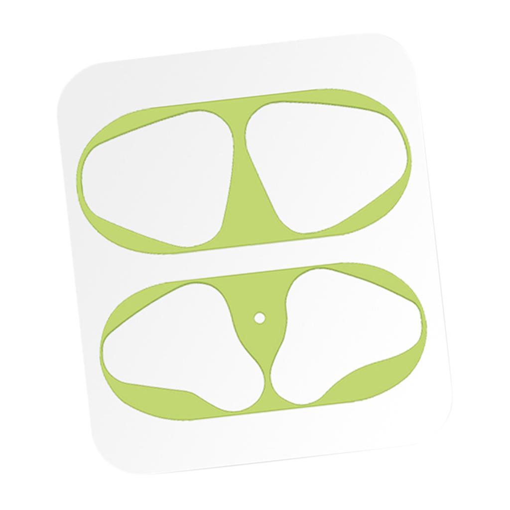 Max Guard Earphone Protective Sticker for Apple Airpods Earphone 1x Green