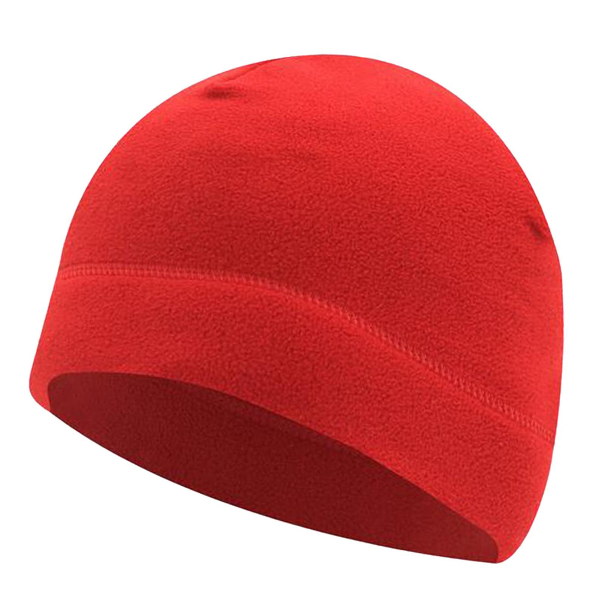 Maxbell Windproof Skull Hat Men Lightweight Winter Beanie for Basketball Hiking Red