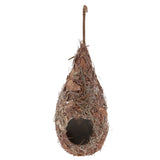 Max Handmade Straw Bird Nest House Hatch Breeding Grass Cave E:Water Drop 2