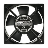 Maxbell 12025 Black 220V 120x120x25mm Brushless Silent Cooling Fan for LED Display