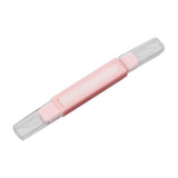 Maxbell Double Needle Threader Accs Hand Sewing for Household Needlecraft Embroidery Pink