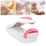 Maxbell Portable Sealing Tool Heat Mini Handheld Plastic Bag Impluse Sealer White