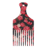 Maxbell Men Women Oily Hair Comb Hairdressing Slick Back Hairstyle Brush Tool S