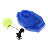 Maxbell Tennis Trainer Single Practice Tennis Training Aid Tool for Beginner Blue