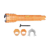 Maxbell Multifunction Faucet Wrench Sink Installer Tool Removal Nut Wrench for Pipe