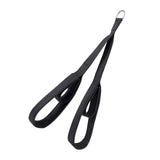 Maxbell Tricep Pull Down Rope Cable Attachment Trainer for Bodybuilding Forearm Black 60cm