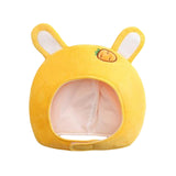 Maxbell Lovely Rabbit Hat Cosplay Headband Warm Festival Role Play Costume Headgear Yellow