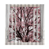 Max 2 Panel Waterproof 3D Curtain Drapes for Living Room Bedroom Window Style_I
