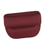 Maxbell Car Seat Gap Filler Organizer for Pens Sundries Phone Keys Wallet Cards Wine Red