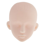 Maxbell 1/6 BJD Dolls Head Mold without Eyes Make up DIY Dolls Body Parts Supplies