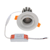 Maxbell Recessed LED Downlight COB Ceiling Spotlight with LED Driver Warm White 7W