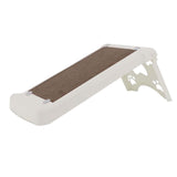 Maxbell Cat Scratcher Cardboard Lounge Scratch Ramp for Sofa Protection Play Kitten White